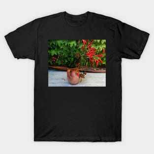 Jar with Peppers. Sicily T-Shirt